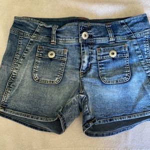 You Jean shorts